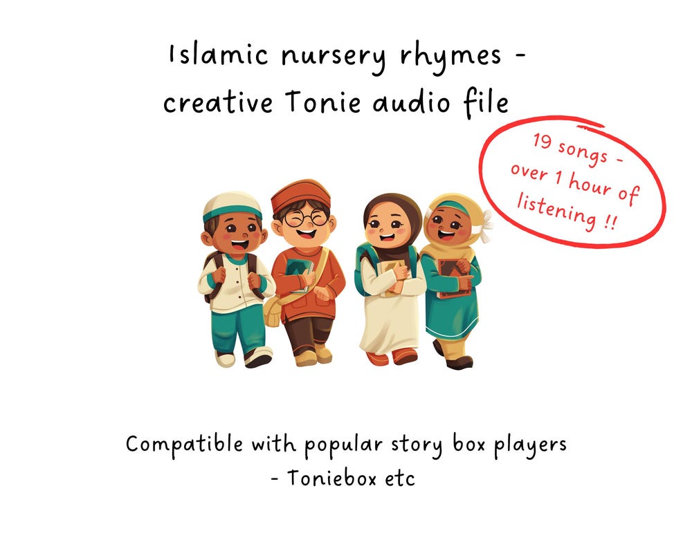 Islamic Kids Songs: Creative Tonie & Yoto Audio